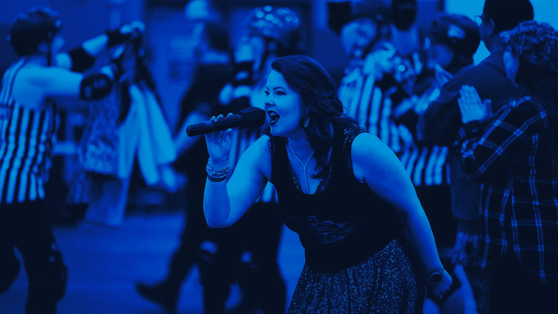 Jet City Roller Derby volunteers in action